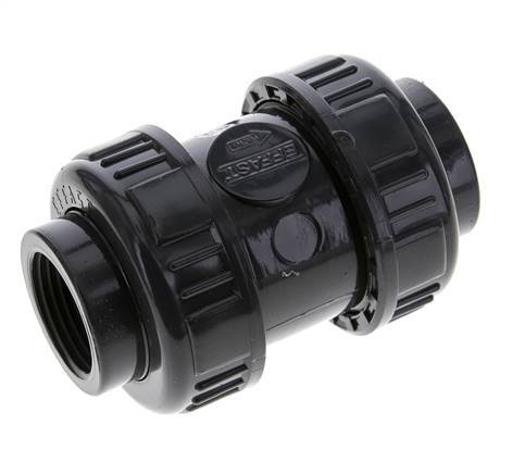 PVC-Rückschlagventil Rp 1'' 0,012-16bar