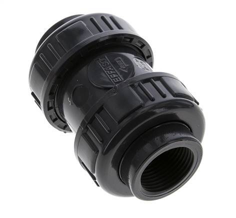 PVC-Rückschlagventil Rp 1'' 0,012-16bar