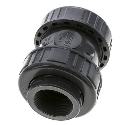 PVC-Rückschlagventil Rp 1 1/2'' 0,012-16bar