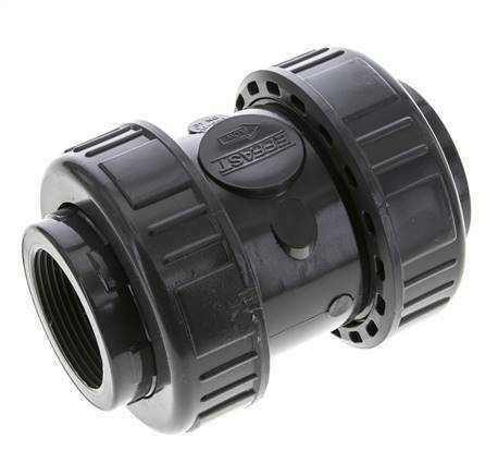 PVC-Rückschlagventil Rp 1 1/2'' 0,012-16bar