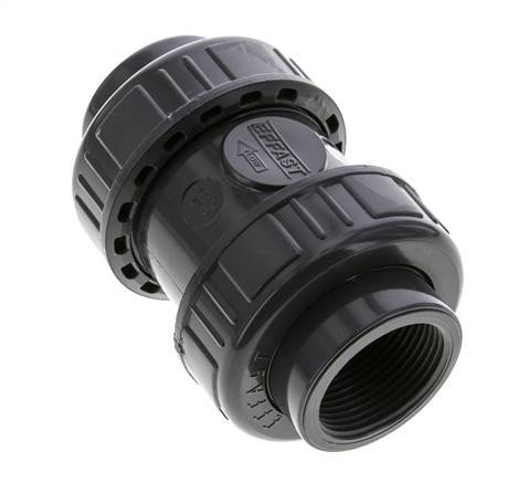 PVC-Rückschlagventil Rp 1 1/4'' 0,012-16bar