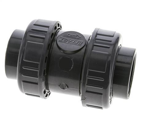 PVC-Rückschlagventil Rp 1 1/4'' 0,012-16bar