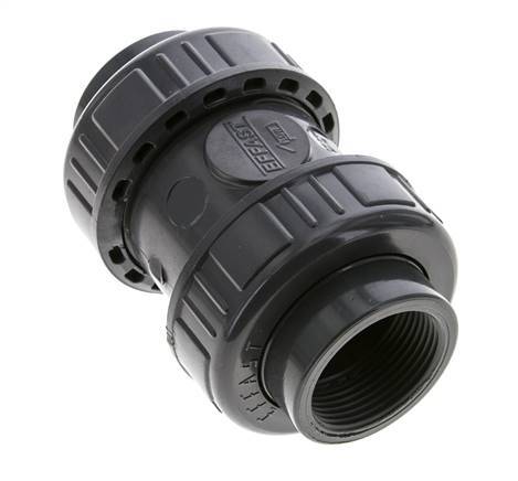 PVC-Rückschlagventil Rp 1 1/4'' 0,012-16bar