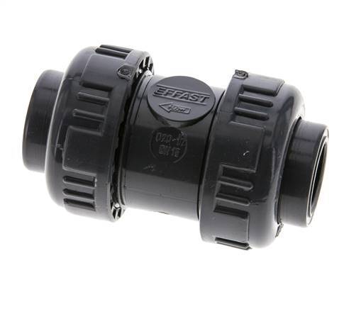PVC-Rückschlagventil Rp 1/2'' 0,012-16bar