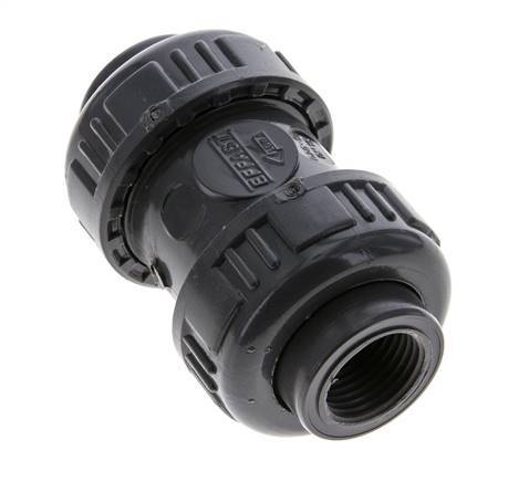 PVC-Rückschlagventil Rp 1/2'' 0,012-16bar