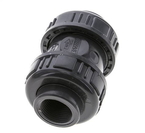 PVC-Rückschlagventil Rp 3/4'' 0,012-16bar