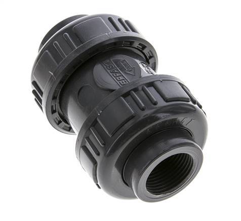 PVC-Rückschlagventil Rp 3/4'' 0,012-16bar