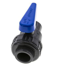 PVC 2-way Ball Valve Single Union 25 mm Socket EPDM