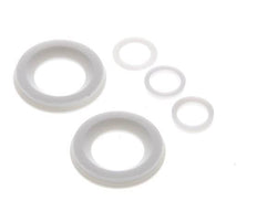 Reparatursatz für DN15 Edelstahl-Kugelhahn mit Flansch, 3-teilig