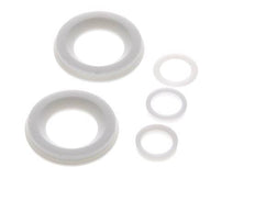 Reparatursatz für DN15 Edelstahl-Kugelhahn mit Flansch, 3-teilig