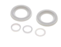 Reparatursatz für DN15 Edelstahl-Kugelhahn mit Flansch, 3-teilig