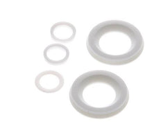 Reparatursatz für DN15 Edelstahl-Kugelhahn mit Flansch, 3-teilig