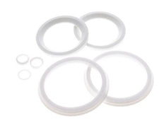 Reparatursatz für DN50 Edelstahl-Kugelhahn mit Flansch, 3-teilig