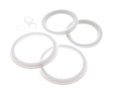 Reparatursatz für DN50 Edelstahl-Kugelhahn mit Flansch, 3-teilig