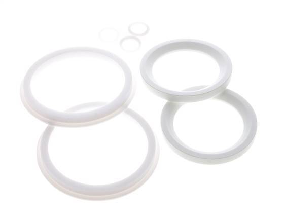 Reparatursatz für DN50 Edelstahl-Kugelhahn mit Flansch, 3-teilig