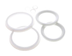 Reparatursatz für DN50 Edelstahl-Kugelhahn mit Flansch, 3-teilig