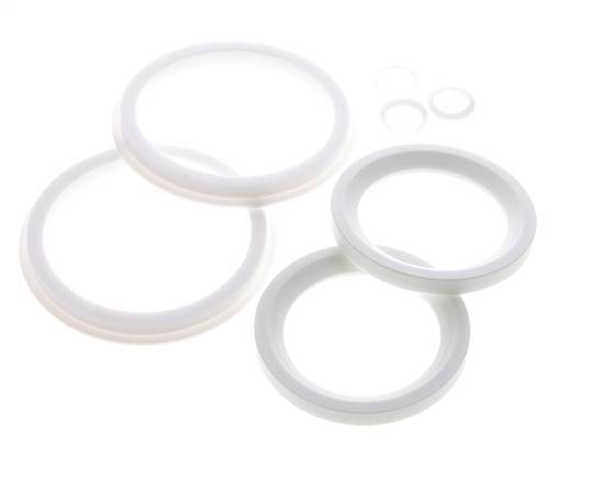 Reparatursatz für DN50 Edelstahl-Kugelhahn mit Flansch, 3-teilig