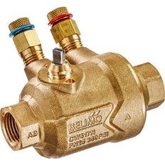 Belimo PI Zone Valve Rp1/2 Kvs0.42 24VAC/DC 75s BACnet/Modbus 1Nm IP40 Measuring Ports C215QPT-D/CQ24A-BAC