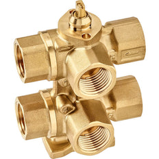 Belimo 6-Wege Regelventil Rp1/2 Kvs0.25/0.63 24VAC/DC 75s 0-10V 1Nm IP40 R3015-P25-P63-B1/CQ24A-SZ