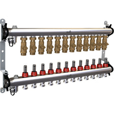 Belimo Verteiler 12 X Zonenventile 24VAC/DC 75S MP-Bus 1Nm IP40 Klemme EM-ECQ-12F/CQ24A-MPL-T