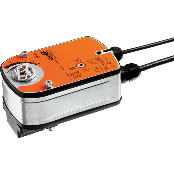 Belimo 3-Wege Kugelhahn DN20 Flansch Kvs32 24VAC/DC Fail-Safe NO 75s 2-Punkt 4Nm IP54 SPDT R7020R-B1/LRF24-S-O