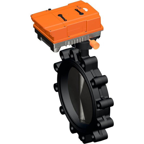 Belimo Absperrklappe DN250/PN16 Lug 24VAC/DC 2&3-Punkt GGG40 EPDM IP67 ISO 5211 Klemme 35s 160Nm D6250WL/PRCA-S2-T-250