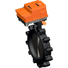 Belimo Absperrklappe DN250/PN16 Lug 24VAC/DC Modulierend Fail-Safe GGG40 EPDM IP67 ISO 5211 2xSPDT BACnet 35s 160Nm D6250WL/PRKCA-BAC-S2-T-250