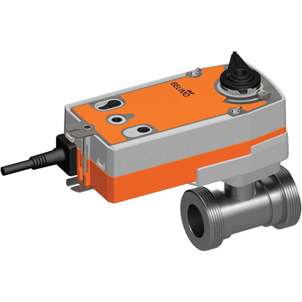 Belimo Regelventil G2 Kvs16 24-125VDC/24-240VAC Fail-Safe 75s 2-Punkt 10Nm IP54 SPDT R431/NRFA-S2
