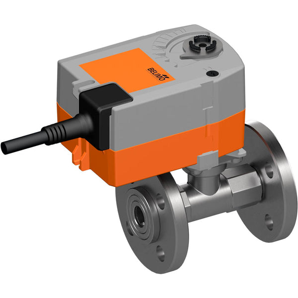Belimo Regelventil DN15 Flansch Kvs4 24VAC/DC Fail-Safe 90s 2-10V 2.5Nm IP42 R6015R4-B1/TRF24-SR