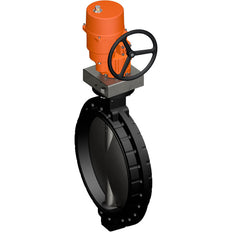 Belimo Absperrklappe DN600/PN16 Wafer 120-240VAC/DC 2&3-Punkt GGG40 EPDM IP67 ISO 5211 Terminals 74s 3500Nm D6600N/SY12-230A-3-T