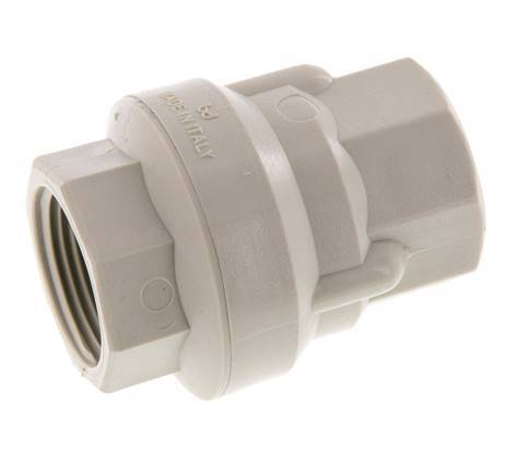 G 1'' Polypropylene Check Valve 0.02-6 bar (0.29-87 psi)