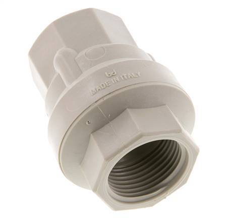 G 1'' Polypropylene Check Valve 0.02-6 bar (0.29-87 psi)