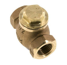 G 1/2'' Red Brass Lift Check Valve 20 bar (290 psi) Heavy Duty
