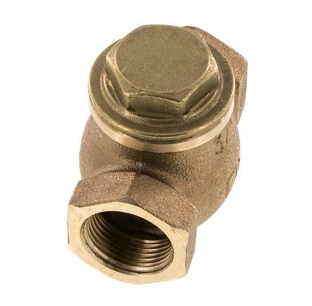 G 3/4'' Rotguss Lift-Rückschlagventil 20 Bar (290 Psi) Schwerlast