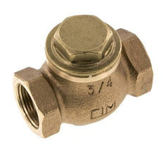 G 3/4'' Rotguss Lift-Rückschlagventil 20 Bar (290 Psi) Schwerlast