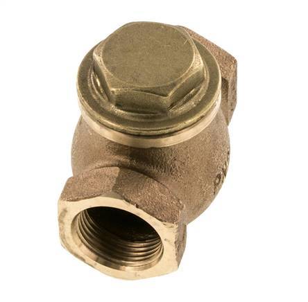 G 3/4'' Rotguss Lift-Rückschlagventil 20 Bar (290 Psi) Schwerlast