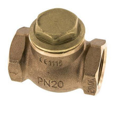 G 1-1/4'' Rotguss Lift-Rückschlagventil 20 Bar (290 Psi) Schwerlast