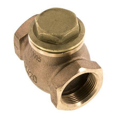 G 1-1/4'' Rotguss Lift-Rückschlagventil 20 Bar (290 Psi) Schwerlast