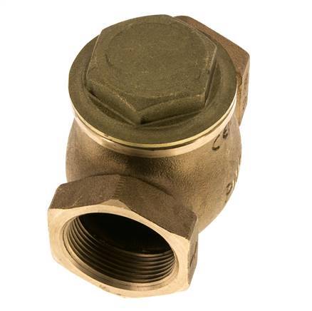 G 1-1/2'' Rotguss Lift-Rückschlagventil 20 Bar (290 Psi) Schwerlast