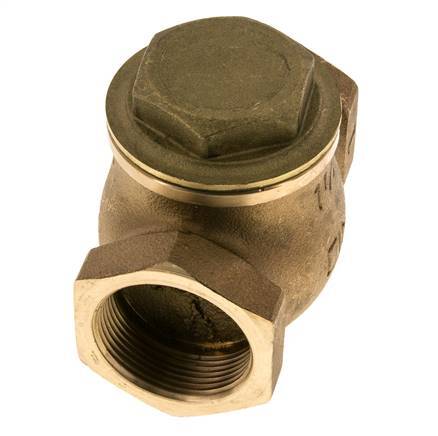 G 1-1/2'' Rotguss Lift-Rückschlagventil 20 Bar (290 Psi) Schwerlast