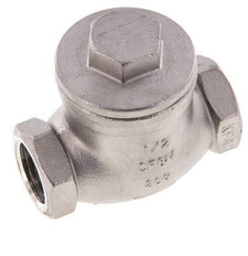 G 1/2'' Edelstahl Rückschlagklappe 16 Bar (232 Psi) Metalldichtung