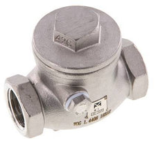 G 1/2'' Edelstahl Rückschlagklappe 16 Bar (232 Psi) Metalldichtung