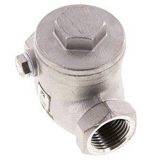 G 1/2'' Edelstahl Rückschlagklappe 16 Bar (232 Psi) Metalldichtung