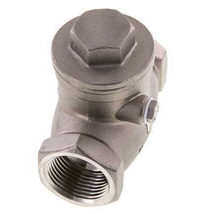 G 1'' Edelstahl Rückschlagklappe 16 Bar (232 Psi) Metalldichtung