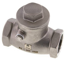 G 1'' Edelstahl Rückschlagklappe 16 Bar (232 Psi) Metalldichtung