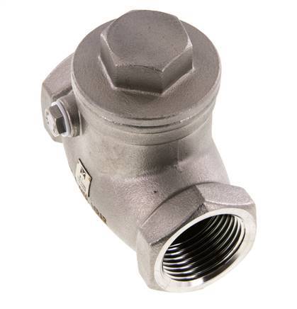 G 1'' Edelstahl Rückschlagklappe 16 Bar (232 Psi) Metalldichtung