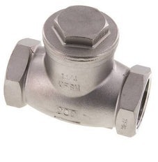 G 1-1/4'' Edelstahl Rückschlagklappe 16 Bar (232 Psi) Metalldichtung