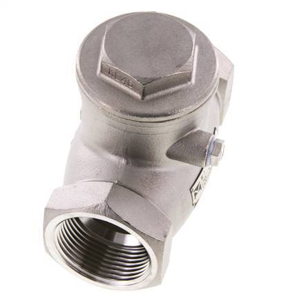 G 1-1/4'' Edelstahl Rückschlagklappe 16 Bar (232 Psi) Metalldichtung