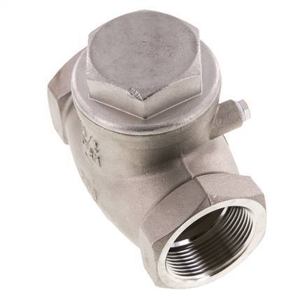 G 1-1/2'' Edelstahl Rückschlagklappe 16 Bar (232 Psi) Metalldichtung