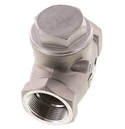 G 2-1/2'' Edelstahl Rückschlagklappe 16 Bar (232 Psi) Metalldichtung